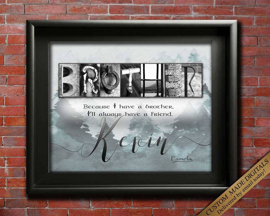 Loss of Brother Gift Memorial Frame, Brother Sympathy Gift, Brother  Remembrance Frame, Brother Memorial Gift Bereavement Condolence Keepsake  Grieving - Stunning Gift Store